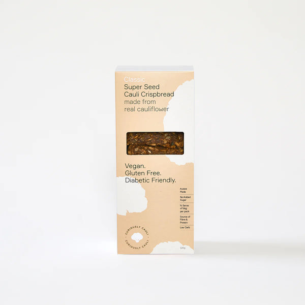 Super Seed Cauli Crispbread - Classic | Pack of 8